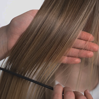 Peignes professionnels pour mèches et mèches de reflets, légers, avec queue de rat longue en acier inoxydable pour salon
