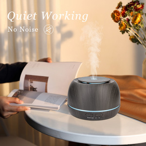 Difusor de Aromaterapia Ultrasónico Portátil, Pequeño, USB, con Aspecto de Madera, Humidificador de 300 ml, Difusor de Aceites Esenciales para el Hogar, Funcionamiento Silencioso - Product Image 3