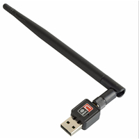 PIX-LINK 150M USB2.0 Adaptateur réseau interne sans fil 150Mbps Dongle pour ordinateur portable Stock Status-Récepteur Wifi Carte réseau