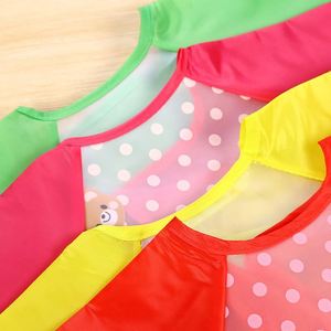 Bavoir d'alimentation imperméable en polyester à manches longues pour bébés et enfants, mignon pour filles et garçons - Product Image 6