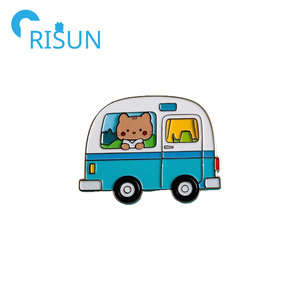 Épingles en émail pour <span class=keywords><strong>voiture</strong></span> de camping-Car, badges personnalisés, Logo <span class=keywords><strong>Hippie</strong></span>, piste de voyage, <span class=keywords><strong>Hippie</strong></span>, Van dur, doux, épingles de revers, broche - Product Image 6