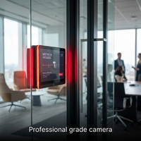 Panneau de réunion mural Android 11 de 13,3 pouces avec barre lumineuse LED et PoE pour entreprises - Vente en gros OEM