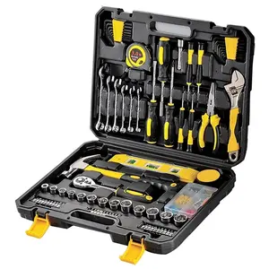 Atacado kit ferramenta portátil martelo-Kit de ferramentas, 108 pçs de alta qualidade auto reparo kit de ferramentas manuais de combinação de tampas workshop ferramentas mecânicas caixa