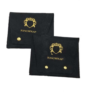 Bolsa de Microfibra Tipo Gamuza para Joyería con Caja y Tarjetas de Inserción, Logotipo Personalizable, para Aretes y Otras Piezas Delicadas - Product Image 6