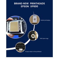 Panel Kontrol Cerdas Qinyu XP600 Lebar Cetak 33cm Printer Inkjet DTF Pengocok Bubuk Tinta Berbasis Air untuk Pencetakan Kaos Baru