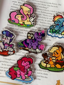 OEM Odm อนิเมะ Mlp ลิตเติ้ลคอมฟอร์ท ซีรีส์ 7 2 7 นิ้ว อะคริลิค การ์ตูน ของที่ระลึกย้อนยุคสำหรับแฟนๆ - Product Image 2