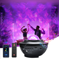 Precio al por Mayor, Proyector de Estrellas Galácticas con Conexión USB de 5V, Altavoz Láser Inteligente LED con Bluetooth, Nebulosa, Cielo Estrellado, Decoración para el Hogar, Música, Luz Nocturna
