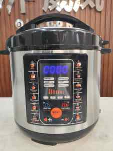 Cuisinière à pression électrique 6L - 22 fonctions, 110-120V/60Hz, panneau personnalisable, minuterie de retard 24H, double cuve antiadhésive en aluminium - Product Image 6