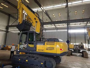 Excavatrice hydraulique XE215C de 22 tonnes, vente chaude, avec une capacité de godet de 1 m³, propulsée par Isuzu - Product Image 3