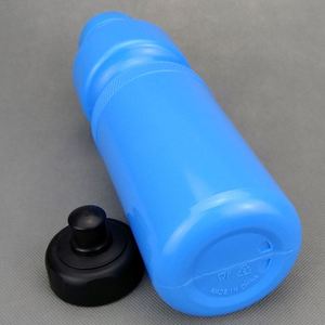 Muestra gratuita: Botella de agua térmica de acero inoxidable para bicicleta, de doble pared, con pajita. - Product Image 6