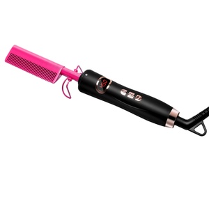 <span class=keywords><strong>Cepillo</strong></span> <span class=keywords><strong>Alisador</strong></span> de Cabello Anti-Quemaduras con Diseño Seguro para Proteger <span class=keywords><strong>el</strong></span> Cuero Cabelludo y las Manos, Agarre Cómodo para una Operación Fácil - Product Image 1