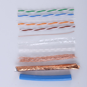 Super Six Category Network <b>Cable</b> Pure Copper Foil Shielded Sftp6e 0.51mm <b>Computer</b> Data <b>Cable</b> - Product Image 3