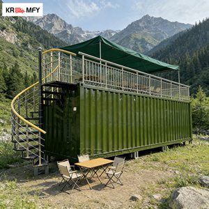 Cafetería en Contenedor de Envío Industrial Expandible para Uso en Exteriores - Product Image 1