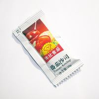 S100 Pâte Ketchup Crevettes Mayonnaise Chocolat Vertical Sachet Remplissage et Scellage Machine Noix De Coco Palme Huile De Tournesol Emballage