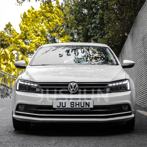 Feux avant à LED pour Volkswagen Sagitar 2012-2018 avec lentilles LED, clignotants dynamiques et feux de jour - Product Image 2