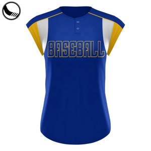 Camiseta de Béisbol Sublimada Lisa Personalizada de Poliéster 100% - Product Image 4