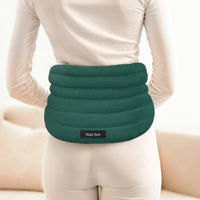 Série de coussinets chauffants humides pour micro-ondes, enveloppe chauffante aux graines naturelles pour soulager la douleur, compresse chaude thérapeutique