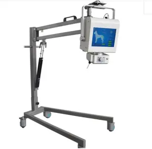 hot selling Veterinary Portable built-in battery X-ray Machine with flat panel and laptop for pet cat dog horse