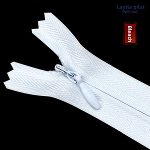 <span class=keywords><strong>VVE</strong></span> Fabricant Vente en gros N° 3 lacets invisibles en nylon colorés pour vêtements, coussins, jupes, pantalons, en plastique dissimulé - Product Image 6