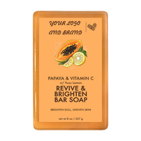 Savon Bio Éclaircissant OEM en Sachets, Savon Noir Africain Bio au Beurre de Karité, Savon Noir Éclaircissant Bio Africain