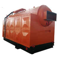 Harga Boiler Uap Tekanan Rendah 3 Pass Fire Tube Horizontal Berbahan Bakar Batubara Biomassa Industri