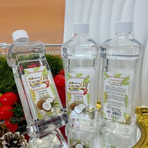 Huile de soin de la peau hydratante A-<span class=keywords><strong>Gin</strong></span> pour le visage et le corps, huile de massage à l'huile de noix de coco. B Bouteille d'huile. Vente en gros pour l'exportation. 500ml. - Product Image 4