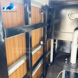 Zhongnan có thể tháo rời tùy chỉnh 20ft 40ft vườn ngoài trời prefab Modular Glass vận chuyển bơi container hồ bơi với hệ thống sưởi ấm - Product Image 6