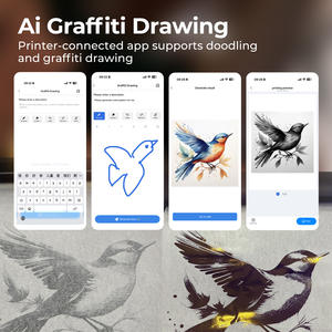 Impresora de Tatuajes A4 con Generación de Imágenes por IA, Máquina Copiadora de Plantillas Térmicas Luck Jingle <span class=keywords><strong>para</strong></span> Tiendas de Tatuajes, Stock Directo de Fábrica - Product Image 1