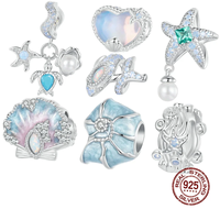 Nouveauté : Qualité 925 Argent Sterling Émail Bricolage Bracelet Breloques Labubu pour la Fabrication de Bijoux Style DIY, Haute Qualité Joaillerie Fine