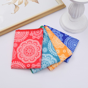 Printed Dishcloths Rectangle <b>Absorbent</b> Cleaning <b>Cloths</b> For Household Chores Lint Free Glass Cleaning Rag - Product Image 2
