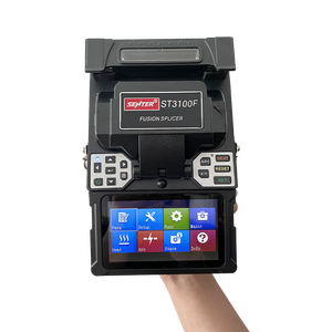 เครื่องเชื่อมต่อสายไฟเบอร์ออปติก ST3100F สำหรับ FTTX ราคาเครื่องเชื่อมต่อสายไฟเบอร์ - Product Image 1