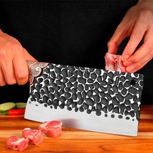 Cuchillos de cocina forjados en Longquan, venta al por mayor de cuchillos de Yangjiang, cuchillos de cocina para el hogar, cuchillos para cortar verduras, cuchillos para cortar huesos - Product Image 3