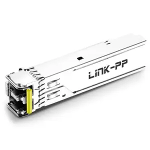 Module optique duplex 40km de fibre optique du mode unitaire 1550nm 10G SFP + d'émetteur-récepteur de LC SMF