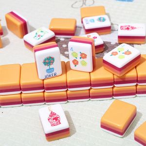 Juego de Mahjong Americano Grabado Personalizado, Diseño de Fichas Talladas, Estuche Rígido de Lujo, Recuerdo Creativo y Opción de Regalo Empresarial - Product Image 2