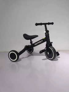 Triciclo Ligero 4 en <span class=keywords><strong>1</strong></span> para Niños, Bicicletas Ajustables para Exteriores, Patinetes Plegables, Bicicleta de Equilibrio para Niños Pequeños - Product Image 2