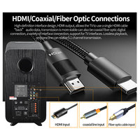Système de haut-parleurs home cinéma 5.1 mini, système de karaoké BT, microphone sans fil, amplificateur, combinaison de haut-parleurs surround, système home cinéma