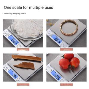 مقياس رقمي للمطبخ 3 ، 2 ، 1 ، وزن بالميزان ، مقياس وزن المطبخ ، مجوهرات ذكية ، قهوة ذهبية ، ميزان مطبخ كهربائي - Product Image 6