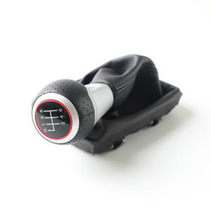 Pomo de Palanca de Cambios para Audi A4, de Cuero, Ergonómico, Accesorio Interior para Automóvil - Product Image 3