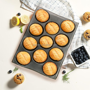 11 Cavity Perforated Food Grade <b>Silicone</b> Eco-Friendly Dishwasher Oven Safe Hamburger Bun Pan Bread Mold Nonstick Pinholes <b>Baking</b> - Product Image 1