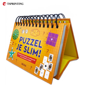 Mẫu Miễn Phí Câu Đố Sách Cho Trẻ Em Xoắn Ốc Ràng Buộc Tùy Chỉnh Lịch Trẻ Em Cuốn Sách Dịch Vụ In Ấn Bìa Cứng In Ấn Cuốn Sách - Product Image 1