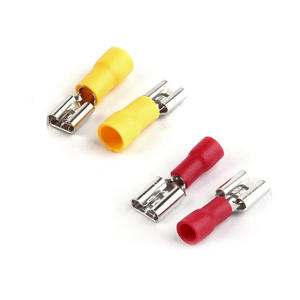 Copper Ring <b>Terminal</b> Connector <b>Cover</b> for <b>Battery</b> <b>Terminal</b> Use Cable Insulated Spade <b>Terminal</b> - Product Image 2