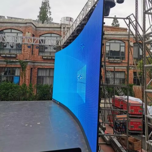 Curved Pantalla Led Digital Signage Outdoor 3D Interactive Advertising Panel Video Wall Panel Display LED Electronic Screen