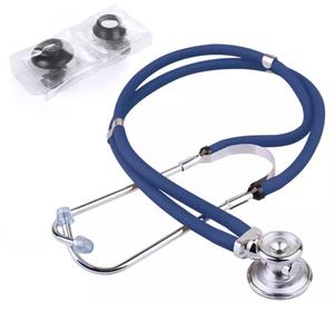 Profesyonel doktorlar hemşireler tıbbi kardiyoloji şekli çift kafa kan basıncı estetomedical tıbbi sınıf çelik stetoskop - Product Image 3