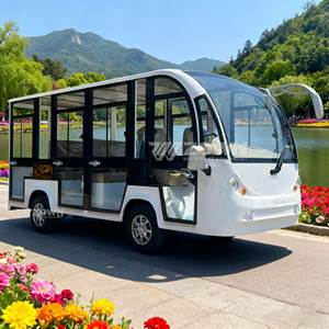 Autobús Turístico Eléctrico de Largo Alcance, 10 Asientos, Batería de Plomo-Ácido, Velocidad de 45-50 km/h, Autobús de Pasajeros de Nueva Energía, Buen Precio - Product Image 1
