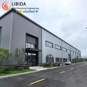 Entrepôt d'inspection douanière, structure en acier robuste avec baies d'inspection et bureaux administratifs, entrepôt préfabriqué avec bureau - Product Image 1