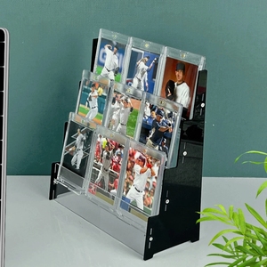 Wholesale Modern Eco-friendly 3-Tier Acrylic Sports Card Display Shelf <strong>Trading</strong> Card Display Stand Business <strong>Shop</strong> - Product Image 5