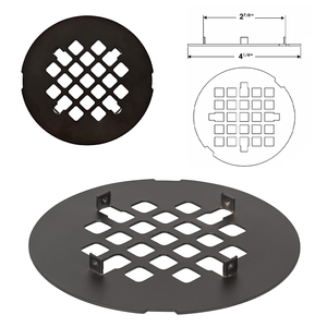 Grille de drain de sol ronde pour salle de bain, <span class=keywords><strong>douche</strong></span> et extérieur - Product Image 6