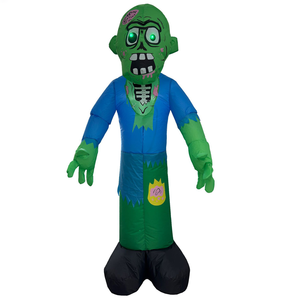 Özelleştirilebilir Şişme Zombiler Fabrika Fiyatı Cadılar Bayramı Açık Hava Tatil Süsleri 1.8 Metre Şişme Frankenstein Canavarı - Product Image 1