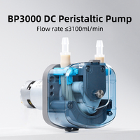 Pompa Peristaltik Mini Mikro Kecil 12v LeiRong BP3000ml/menit untuk Mesin Kopi, Minuman, dan Dispenser Sirup Jus