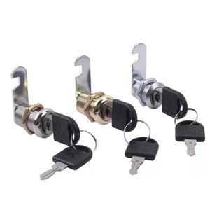 מנעול קאם מודרני מסגסוגת אבץ עם מפתח פלסטיק ודלת זכוכית לארון דואר/מגירה של רהיטים איכותיים של שיאובושי - Product Image 4